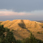 Golden hour at Badlands National Park